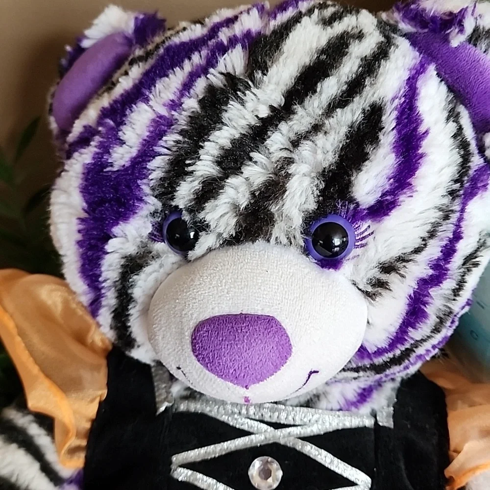 Build-A-Bear Wild About Stripes Zebra Plush - Picture 3 of 10